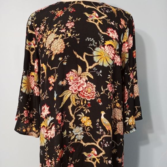 GP & J Baker X H&M Patterned Short Dress size 6 Black - Picture 7 of 12